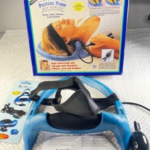 Posture Pump Neck Exerciser Model 1000 Cervical Traction Device